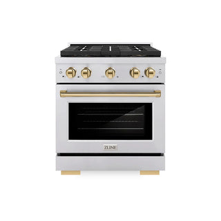 ZLINE 30" Paramount Gas Range DuoPro™ Cooktop, Convection Gas Oven PSGRSZ-30-G