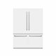 ZLINE 60" Panel Ready Built-In Bottom Freezer Refrigerator,Water Dispenser, Ice Maker, White Matte, Graphite Gray, GRBIV-WM-60