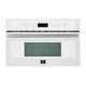 Forno Oliena Espresso 30" Microwave Oven in White with SS Handle — FMWDR3093-30WHT