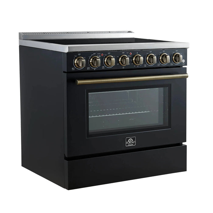 FORNO Paolo 36" Electric Range FFSEL6011-36BLK