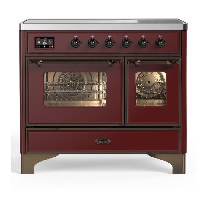ILVE 40"Majestic III Induction Range, UMDIB40NR3 — UMDIB40NR3AWB