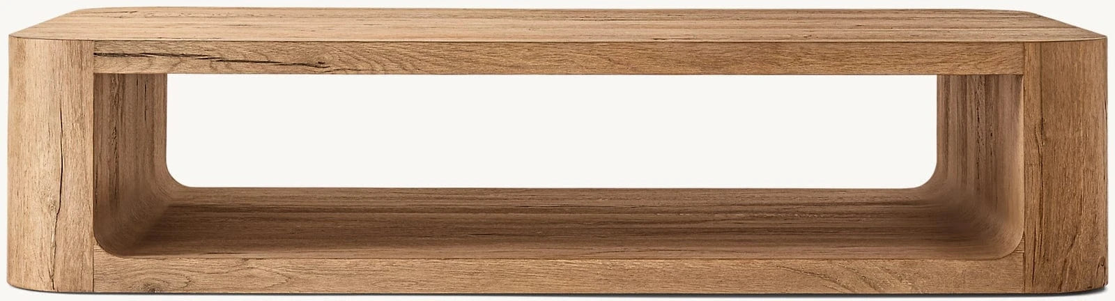 Oslo Open Rectangular Coffee Table — Farmhouse Kitchen and Bath