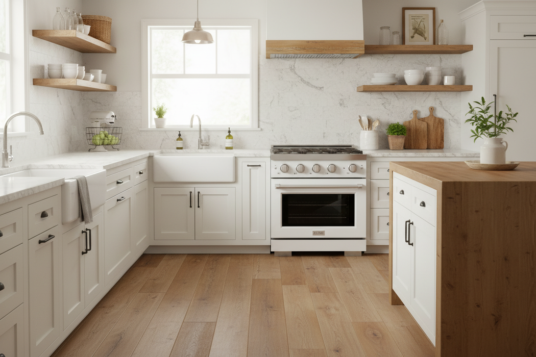 ZLINE Paramount Induction Range, Cooktop, Electric Convection Oven, Satin Stainless Steel SINRS-WM