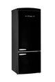 UNIQUE 28" Black Bottom Mount Refrigerator, UNQ-455L B AC
