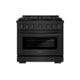 ZLINE 36" Paramount Gas Range DuoPro™ Cooktop, Convection Gas Oven PSGRB-36