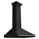 ZLINE Convertible Black Stainless Steel Wall Mount Range Hood BSKB4Z-36-CB