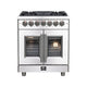 Forno Massimo 30″ French Door Dual Fuel Range — FFSGS6325-30
