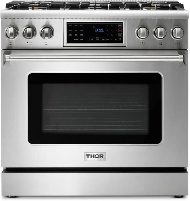 THOR 36" Freestanding Professional Gas Range, TRG3601