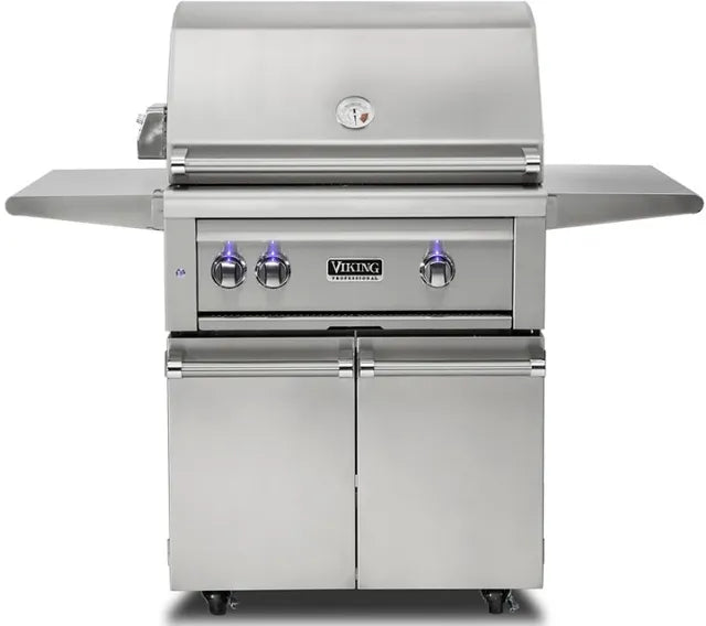 Viking® 5 Series 3-Burner Stainless Steel Freestanding Natural Gas Grill VQGFS5301NSS