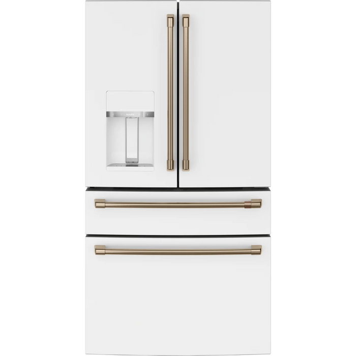 Cafe 36" 4-Door French-Door Smart Refrigerator, CVE28DP4NW2