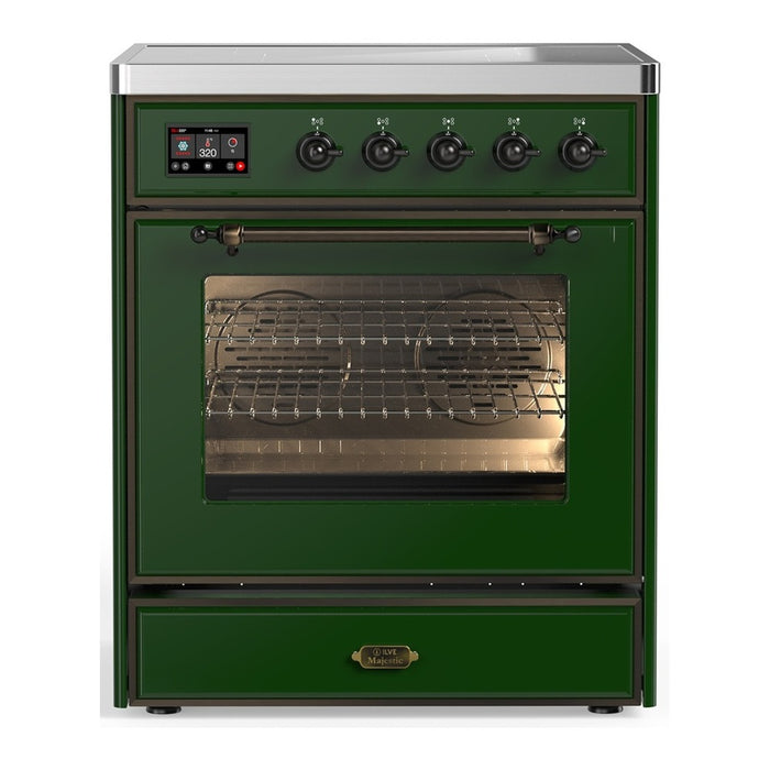 ILVE Majestic III 30"Induction Range UMIB30NR3 — UMIB30NR3AWB