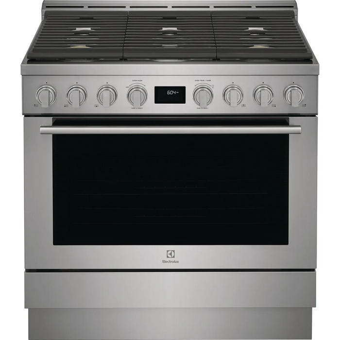 Electrolux 36" Freestanding Gas Range ECFG3668AS