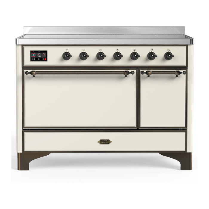 ILVE 48"Majestic III Induction Range, UMIB48QNR3 — UMIB48QNR3AWB