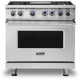 Viking® 7 Series 36" Stainless Steel Pro Style Range VGR73624GSSLP