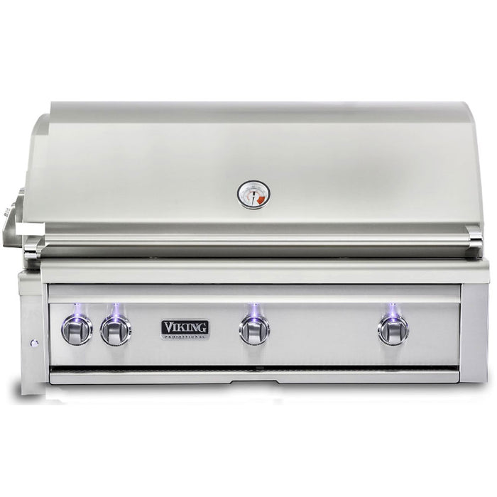 VIKING 5 Series 42" Built-in Grill ProSear Burner and Rotisserie, VQGI5421