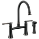 Brizo Tulham Bridge Kitchen Faucet, Side Sprayer 62558LF
