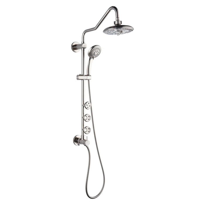 Forno Acqua AcquaSPA Retrofit Shower, Overhead Rainfall, Shower Head SC32BN-C2