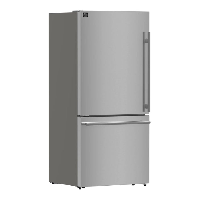 FORNO Espresso Milano 31" Left Swing Refrigerator FFFFD1786-31S