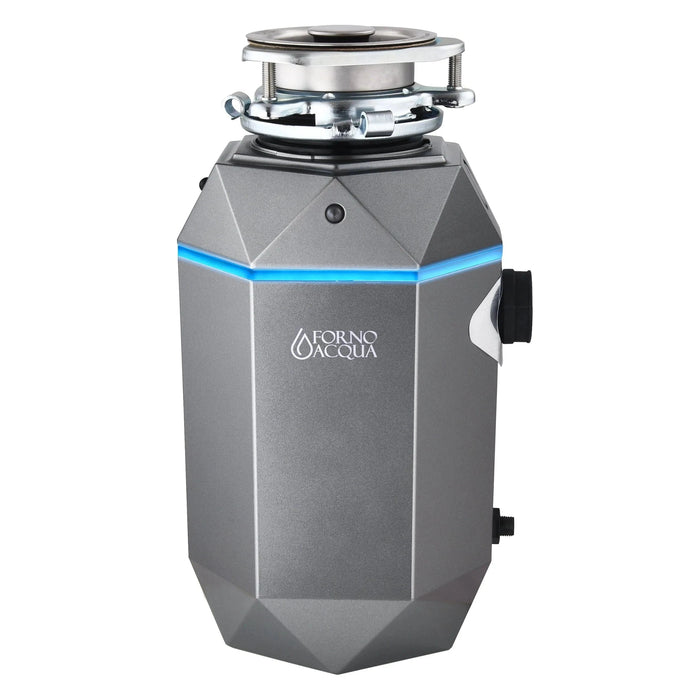 FORNO ACQUA BrightDiamond 1HP Super Quiet Garbage Disposal Motion Sensor WDD100TA1BO
