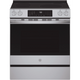 GE 30" Smart Slide-In Induction Range, PHS700AYFS