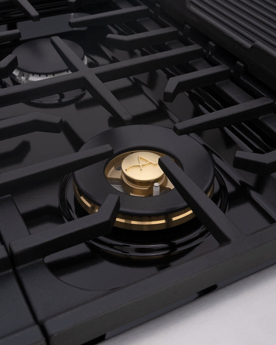 48" Slide-in Freestanding Professional Style Gas Range with 6.7 Cu. Ft. Oven, 8 Burners — AK-JK48A1-SS