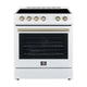 Forno Espresso Leonardo 30" Electric Range — FFSEL6012-30WHT