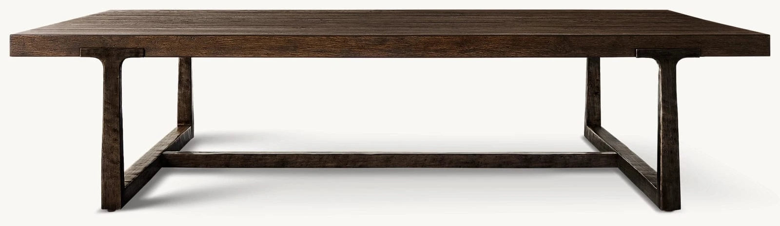 T-Brace Rectangular Coffee Table