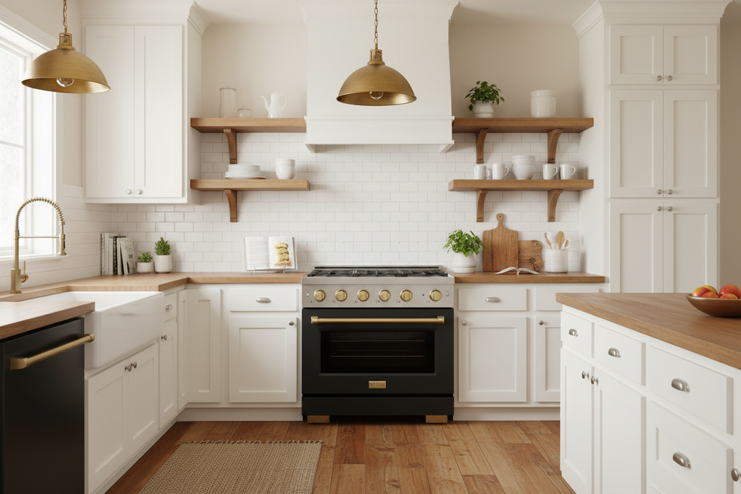 ZLINE Paramount Induction Range, Cooktop, Electric Convection Oven Satin Stainless Steel SINRSZ-BLM36