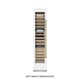 ZLINE 18"Triple Zone 68 Bottle Left Hinge Column Wine Cooler, White Matte Stainless Steel Champagne Bronze RCWVLZ-WM-18-CB