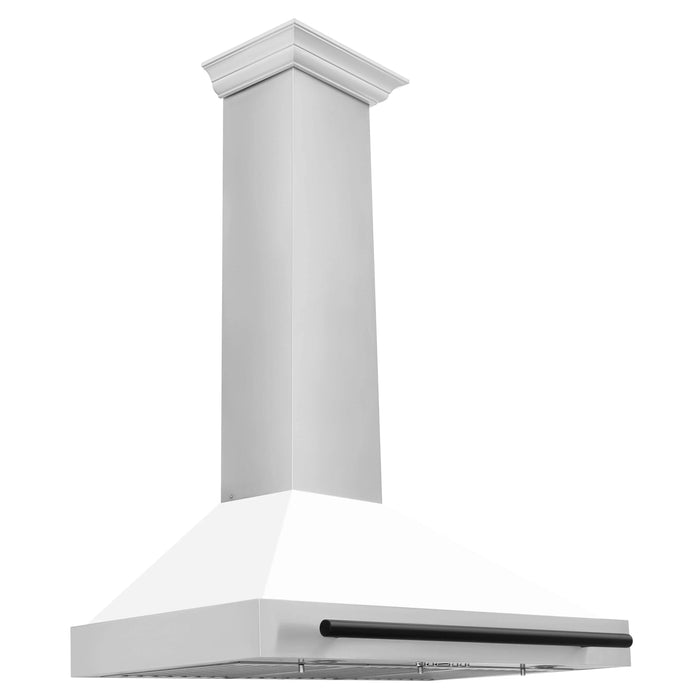 ZLINE 36" Autograph Stainless Wall Range Hood KB4STZ-WM36-MB