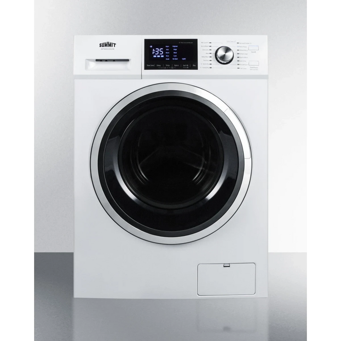 Summit 24" Wide 115V Washer/Dryer Combo SPWD2202W