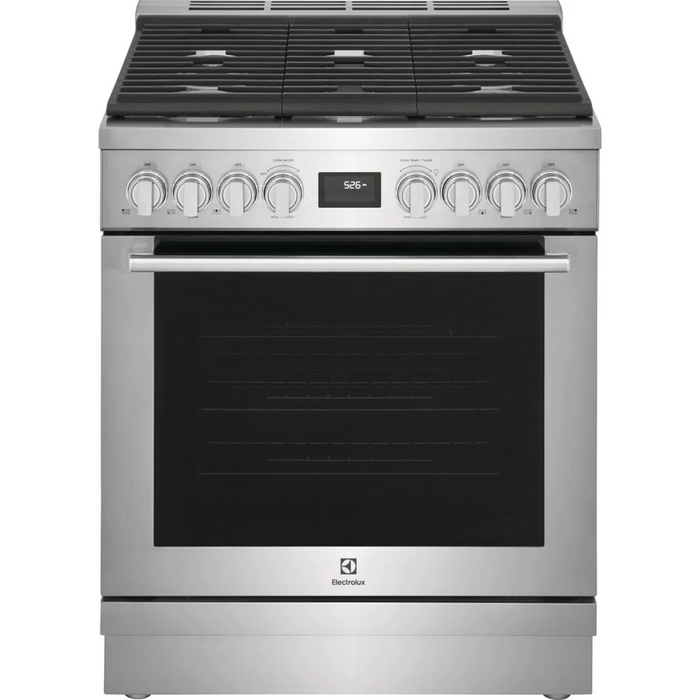 Electrolux 30" Freestanding Dual Fuel Range ECFD3068AS