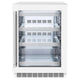 ZLINE 24" Touchstone 151 Can Beverage Fridge White Matte Glass Door RBSO-WM-24