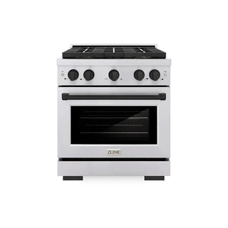 ZLINE 30" Paramount Gas Range DuoPro™ Cooktop, Convection Gas Oven PSGRSZ-30-MB