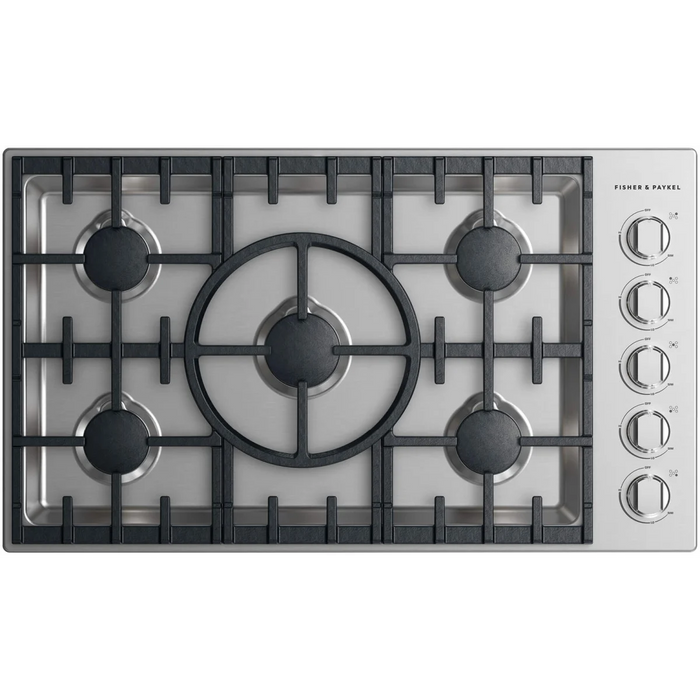 Fisher & Paykel Professional 36" Gas Cooktop, CDV2365NN
