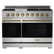 Gordon Ramsay by THOR Kitchen 48"Professional Propane Gas Range, Stainless Steel, Bronze, RSG48ELP-BRZ