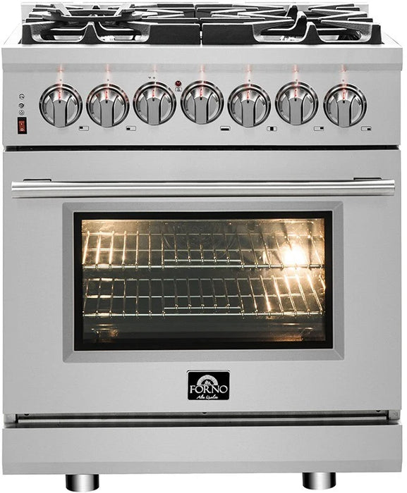 Forno 30" Dual Fuel Range, FFSGS6125-30