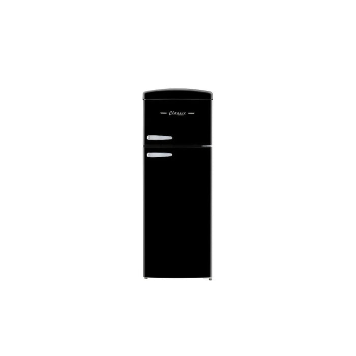 UNIQUE 21.6" Freestanding Top Freezer Refrigerator, UNQ-FR7CT B AC