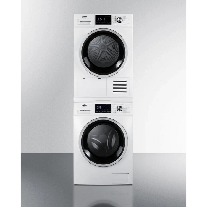 Summit 24" Washer/Heat Pump Dryer Combination LSWD24