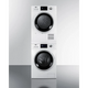 Summit 24" Washer/Heat Pump Dryer Combination LSWD24
