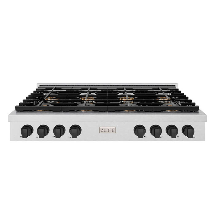 ZLINE 48" Paramount Gas Rangetop DuoPro™ Cooktop PSRTSZ-48-MB