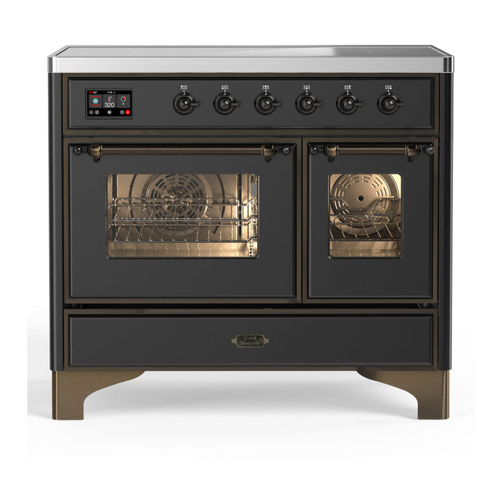 ILVE 40"Majestic III Induction Range, UMDIB40NR3 — UMDIB40NR3AWB