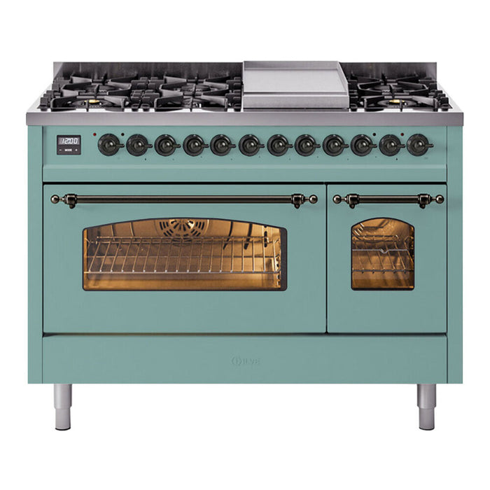 ILVE Nostalgie II 48" Dual Fuel Range UP48FNMPMM