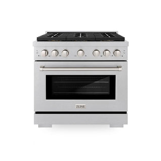 ZLINE 36" Paramount Gas Range DuoPro™ Cooktop, Convection Gas Oven PSGRS-36