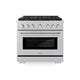 ZLINE 36" Paramount Gas Range DuoPro™ Cooktop, Convection Gas Oven PSGRS-36