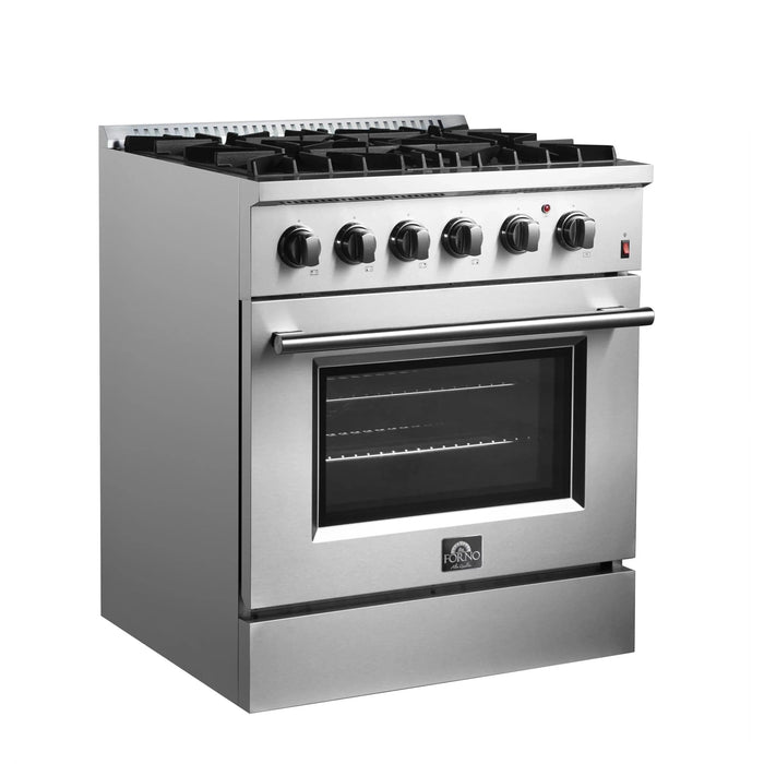 FORNO Marco 30" Dual Fuel Range FFSGS6197-30