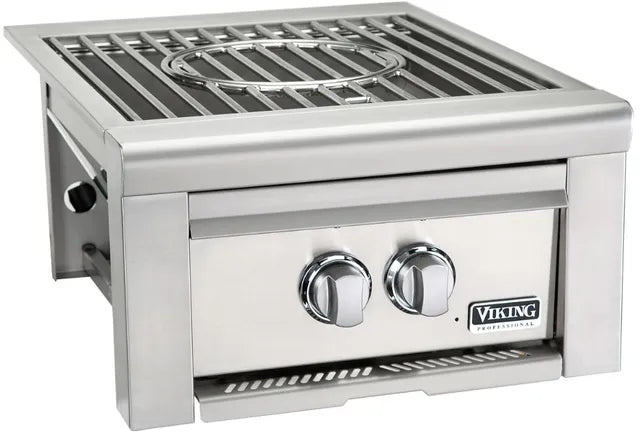 Viking® 5 Series 20" Stainless Steel Natural Gas Power Side Burner VQGPB5201NSS