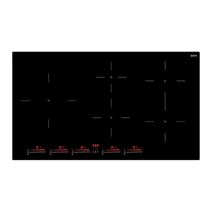 ILVE Professional Plus II 36" Built-In Induction Cooktop UHCI36TCRPBK
