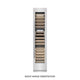 ZLINE 18"Triple Zone 68 Bottle Right Hinge Column Wine Cooler, DuraSnow® Stainless Steel RCWVR-SN-18