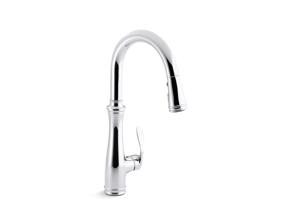 KOHLER Bellera Pull-down kitchen sink faucet, three-function sprayhead K-560